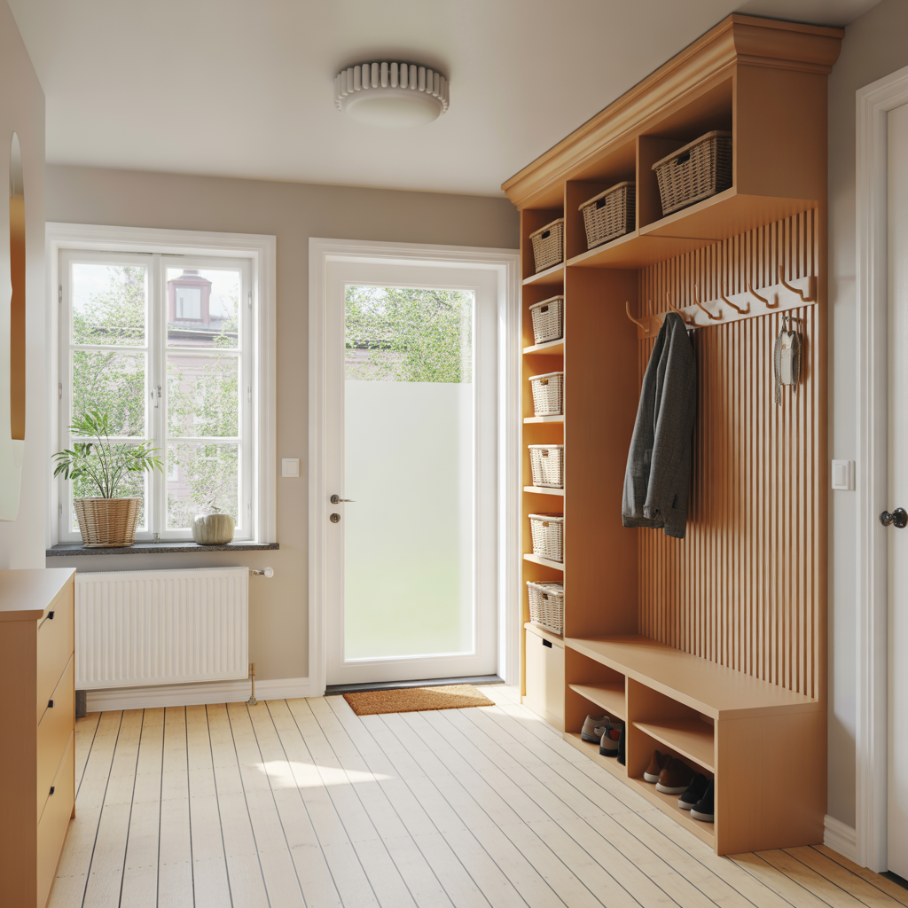 12.Sa skapar du en funktionell och praktisk hall i ditt hem