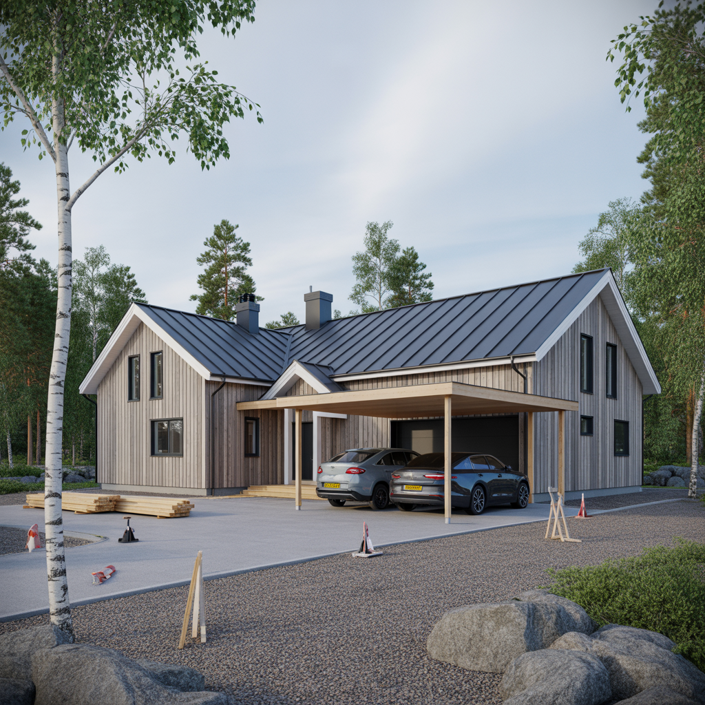 carport vid villa bygglov dimensioner och kostnad